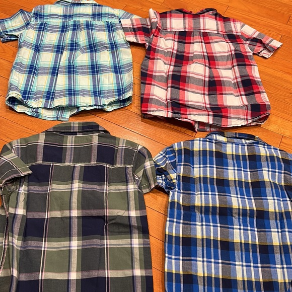 Boys plaid shirts size 5T - Picture 10 of 10